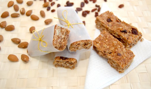 chocolate raisin granola bars